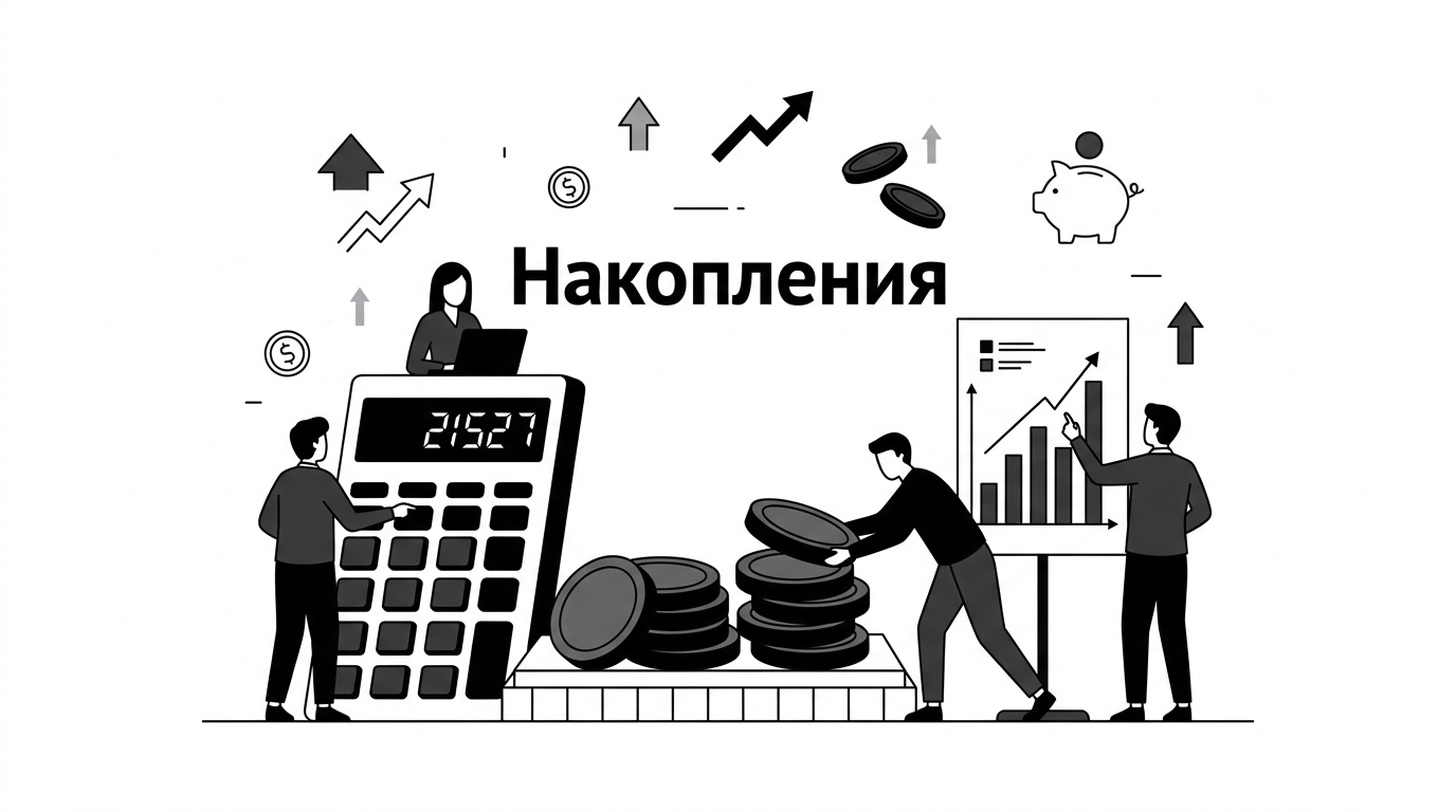 Как накопить на первый взнос по ипотеке в 2026 году: план от 10 000 до 1 млн